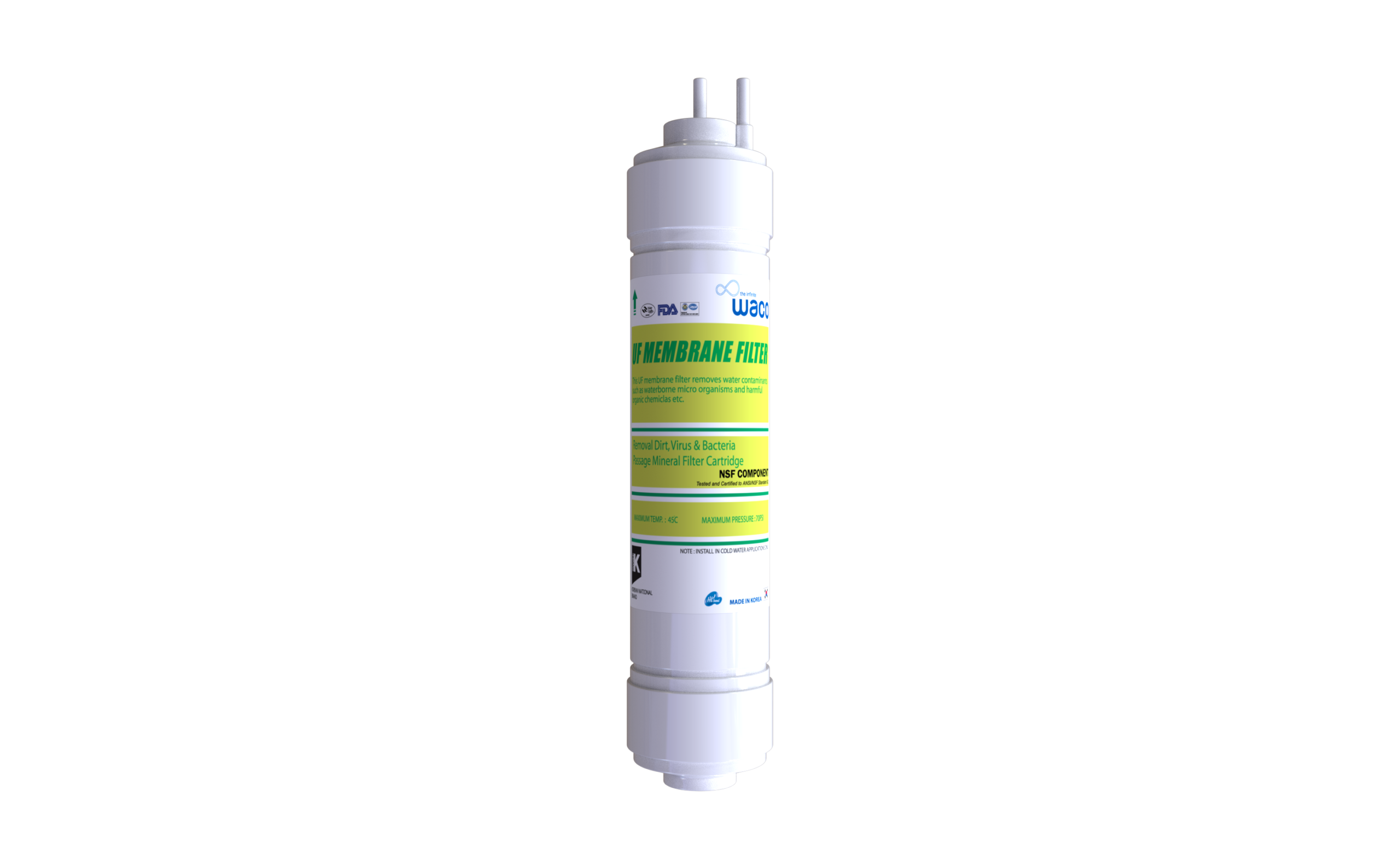FILTRO DE MEMBRANA DE ULTRAFILTRACION WACO